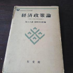 经济政策论（日文原版，32开硬精装+书盒）