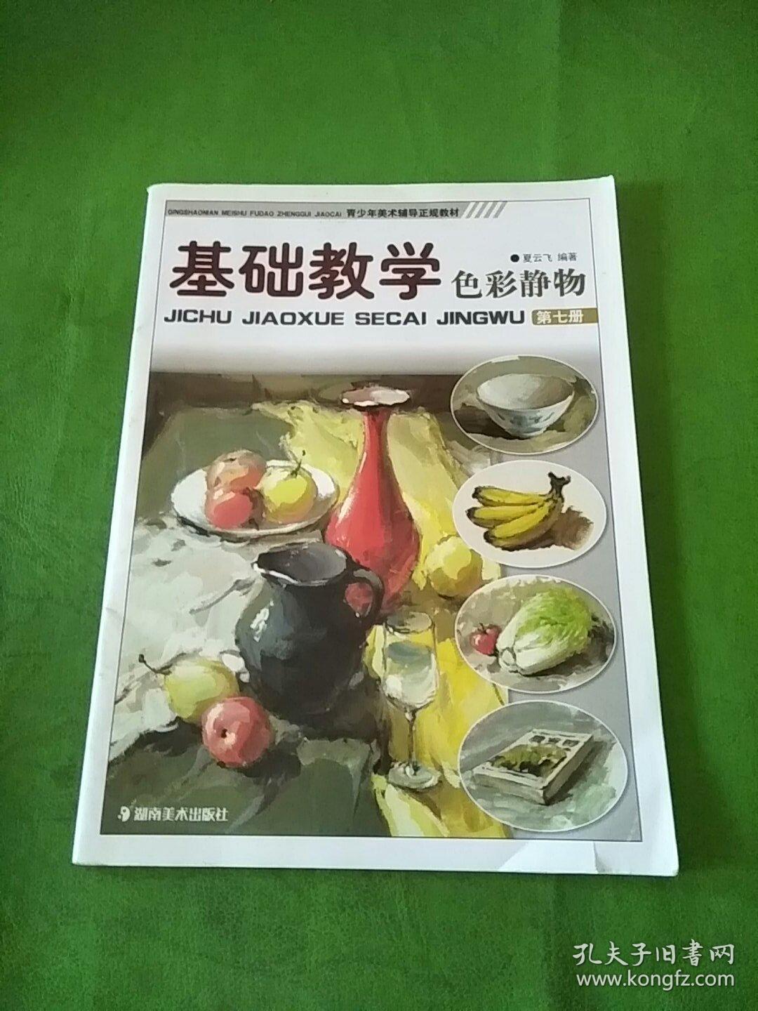 青少年美术辅导正规教材·基础教学：色彩静物（第7册）