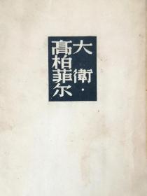 译文丛书：《大卫.高柏菲尔》上册  迭更司著 许天虹译