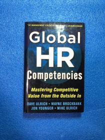 英文原版 Global HR Competencies: Mastering Competitive Value from the Outside-In