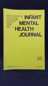 INFANT MENTAL HEALTH JOURNAL（婴儿心理健康杂志 1986年第1、2、4 三册合售）