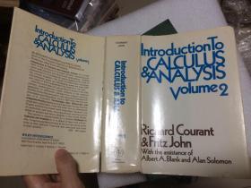 现货 Introduction to Calculus and Analysis:  Vol. 2   R. Courant   英文原版  微积分和数学分析引论 R. 库郎 R. 柯朗 R. 库兰特