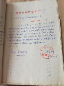 济南酒精总厂资料:《为职工欠款众多 年终如何适当介发由》 及名单 1957年