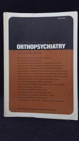 AMERICAN JOURNAL OF ORTHOPSYCHIATRY（美国行为精神病学杂志 1982年第2-4期 三册合售）