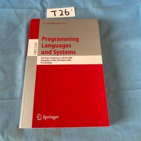 programming languages and systems（LNCS 5356）
