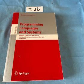 programming languages and systems（LNCS 6461）