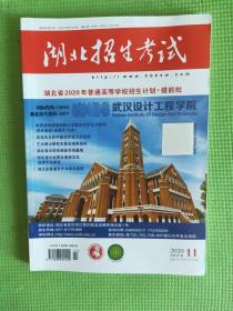 湖北招生考试 2020.11（总第581期）.  湖北省2020年普通高等学校招生计划.提前批含艺术类