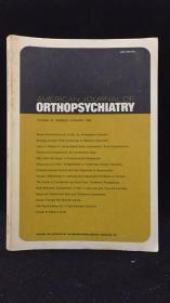 AMERICAN JOURNAL OF ORTHOPSYCHIATRY（美国行为精神病学杂志 1984年四册全 合售）