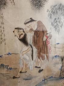 清代胡远的画，画于乙卯年（清咸丰五年）。罕见