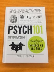 Psych 101: Psychology Facts, Basics, Statistics, Tests, and More!   101系列：心理学 英文原版 Psych 101 Paul Kleinman
