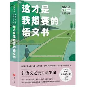 这才是我想要的语文书 现代小说分册、