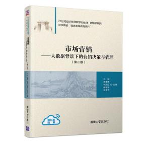 市场营销-大数据背景下的营销决策与管理（第二版）（21世纪经济管理新形态教材·营销学系列）