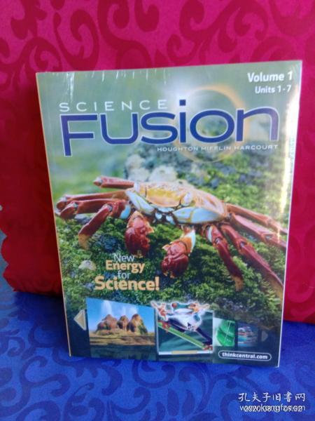 英文原版  SCIENCE FUSION    5    (1-7)(8-15)全2册----美国小学教材 科学融合 5