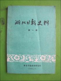 湖北日报史料 第一辑