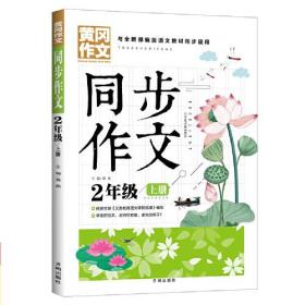 同步作文 2年级上册 黄冈作文 班主任推荐作文书素材辅导二年级7-9岁适用满分作文大全