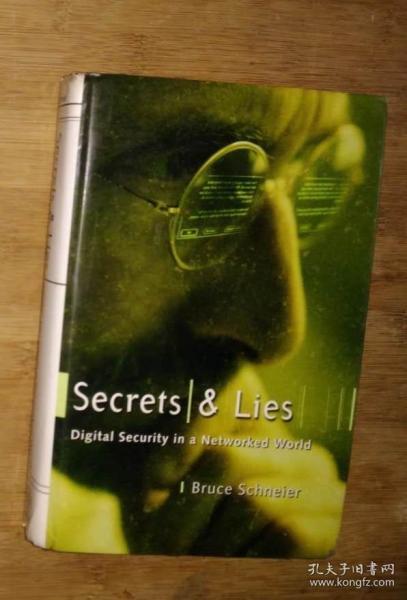 英文原版 Secrets and Lies by Bruce Schneier 著