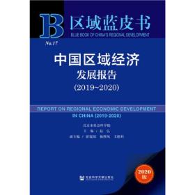 区域蓝皮书：中国区域经济发展报告（2019~2020）