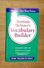 英文原版 Merriam-Webster's Vocabulary Builder