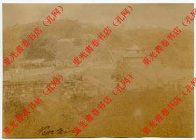 清代 江苏 南京仪风门全景，角度极其罕见，1900年代，