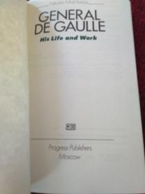 DE GAULLE His Life and Work（戴高乐的生活和工作）