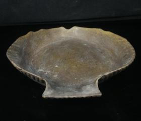 文房紫铜笔洗摆件