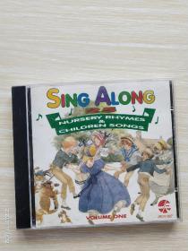 新马版儿童歌曲:SingAlong25《Nursery Rhymes and Children＇s Songs》  Volume  ONE  JRCD927（CD，碟面完美，有歌词，多网唯一）