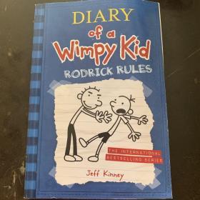 Diary of a wimpy kid #2 rodricd rules 小屁孩日记 2 （美国版，平装）