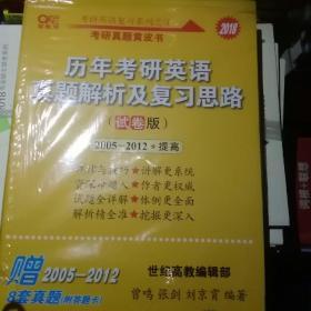 历年考研英语真题解析及复习思路（试卷版）