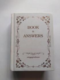 BOOK ANSWERS  (正版，无字迹划线)