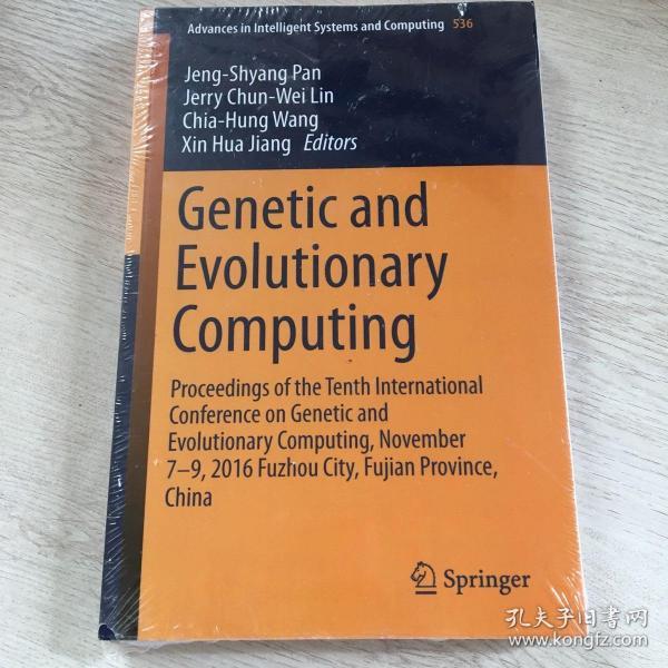 Genetic and Evolutionary Computing