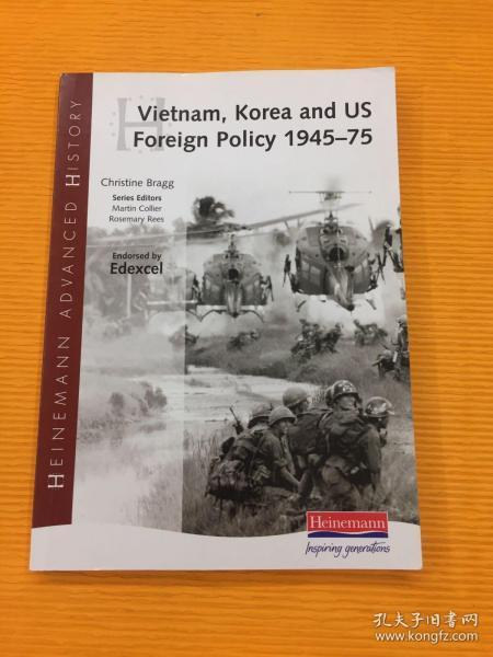 英文原版 vietnam korea and us foreign policy 1945-75 越韩与美国外交政策1945-75