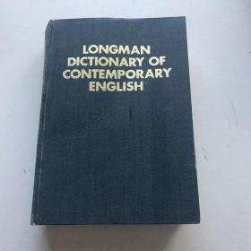 LONGMAN DICTIONARY OF CONTEMPORARY ENGLISH