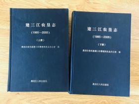 建三江农垦志（1985-2005）（上下册）硬精装缎面