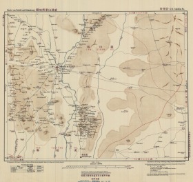 1907年《临沂老地图》图题为《沂州》（原图高清复制）图中包含沂州、兰山县及郯城一部分等，沂州临沂兰山老地图。请看图片，绘制详细，请看比例尺。1907年德国陆军参谋处绘制，史料研究价值极高。高密、安丘地理地名历史变迁重要地图史料.。裱框后，风貌佳。