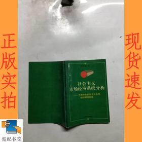 社會主義市場經(jīng)濟系統(tǒng)分析
