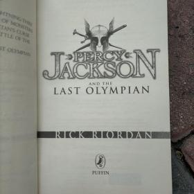 PERCY JACKSON AND THE LAST OLYMPIAN