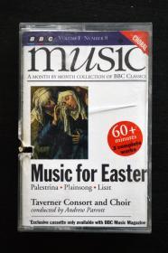 打口磁带 Music for Easter (Palestrina & Plainsong & Liszt) 美国原版