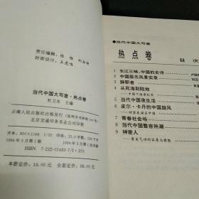 当代中国大写意（现存五卷合售，具体看图）