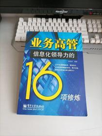 业务高管信息化领导力的16项修炼