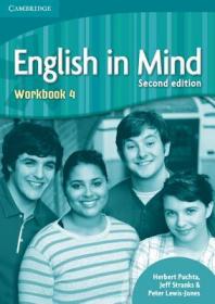 剑桥KETPET考试用书英版EnglishInMind4级学生练习册