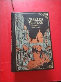 Charles Dickens: Five Novels【  书口三面刷金 2010年印刷 品佳 详细见全图】有黑白图片