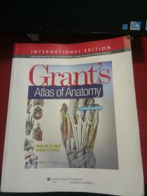 咆哮声 解剖学图谱 第十三版 英文版