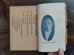 民国二十三年《南通学院纺织科学友录》内有多人像  可藏