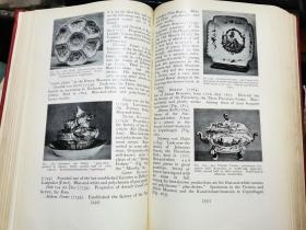 POTTERY & PORCELAIN HANNOVER  A HANDBOOK FOR COLLECTORS 汉诺威陶瓷公司 陶器和瓷器 收藏家手册      【1925年伦敦欧内斯特本有限公司原版 精美插图本  16开】补图