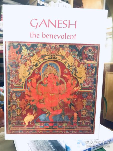 英文原版 GANESH the benevolent 仁慈的甘尼什 印度甘尼什艺术文化研究画册 精装少见