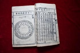 来瞿唐先生易注（多图）【清雍正七年（1729）宁陵符永培子田重刊。内有大量图版。惜不全。存九册。卷首，卷1-5，10-12，14，15，卷末。且为配本。书口大多为“宁远堂 ”字样。间有”同志堂”、“世舆堂”字样。】