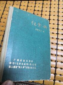 稀见纪念册(1977笔记本)