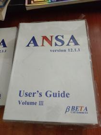ANSA Users Guide【全4册】