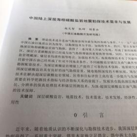 中国大陆地球内部物理学与动力学研究下