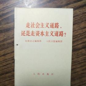 走社会主义道路，还是走资本主义道路？